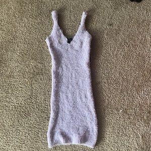 FOREVER 21 Lavender sparkly bodycon dress